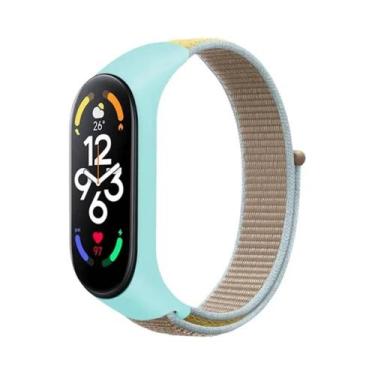 Imagem de Pulseira De Nylon Sport Loop Para Xiaomi Mi Band 7 6 5 4 3 - Substitui