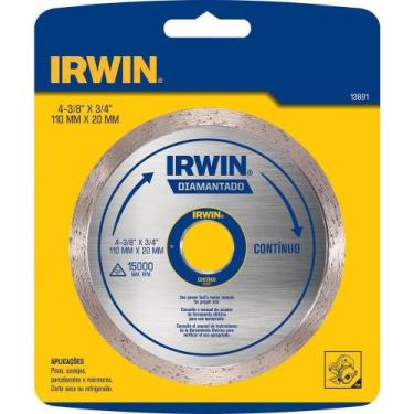 Imagem de Disco Diamantado Liso 110mm - ATC - Irwin