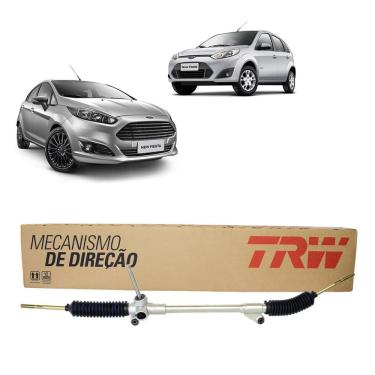 Imagem de Caixa Direção Mecânica Trw Ford Novo Fiesta Flex Hatch Sedan Zetec 2002 a 2010