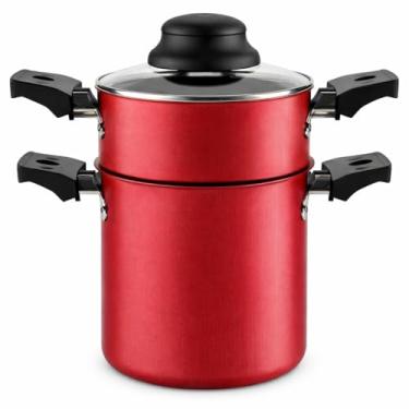 Imagem de Brinox - Cuscuzeira 800ml Especiarias Antiaderente - Cereja