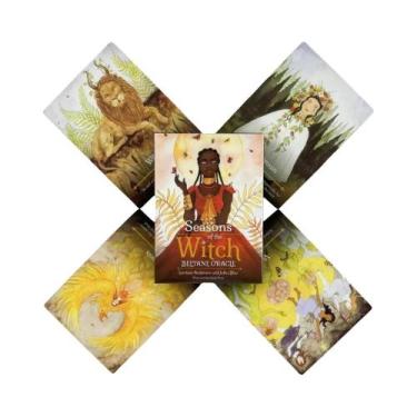 Imagem de Cartas Do Oráculo Samhain, 44 Cartas De Tarô, Baralho De Adivinhação E