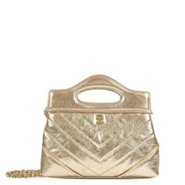 Imagem de Bolsa Schutz Pequena Dourado-Feminino