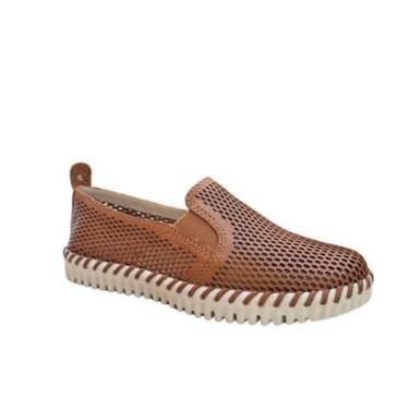 Imagem de Mocassim Bottero Feminino Couro Liso 374112 Slip On-Feminino