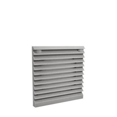 Imagem de Veneziana Com Filtro Para ventilador 80mm x 80mm - HS Automação