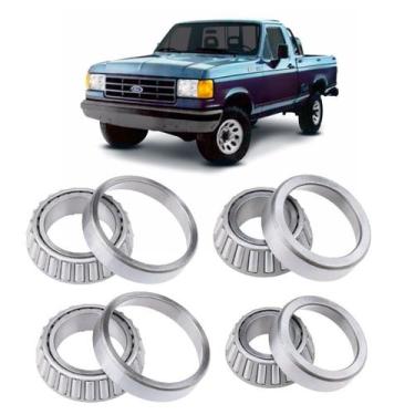 Imagem de Rolamentos Diferencial Dianteiro Ford F-1000 4x4 Braseixos - AD Parts