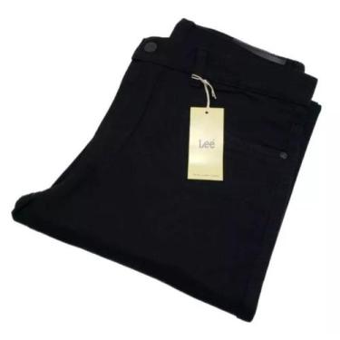 Imagem de Calça jeans sarja lee chicago 100% algodão tradicional masculina, 44