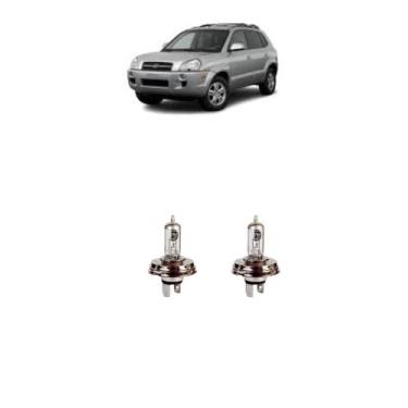 Imagem de Par De Lâmpadas Farol Alto E Baixo H4 Hyundai Tucson 2005 á 2016 - Aut