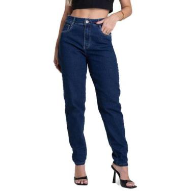 Imagem de Calça Jeans Sawary Mom - 282223 - Azul br 40, Azul, 40
