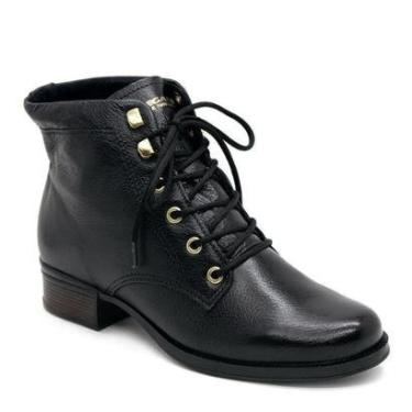 Imagem de Bota Coturno Pegada Feminina 282005 Preta-Feminino