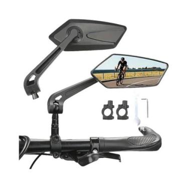Imagem de Espelhos Retrovisores De Bicicleta De Ângulo Largo 2pcs 360 graus Ajus