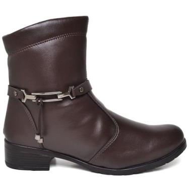 Imagem de Bota Feminina Dia a Dia Confortável Antiderrapante Alta Qualidade Gêne