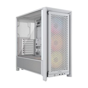 Imagem de Gabinete Gamer Corsair 4000D RS ARGB, Mid Tower, Lateral em Vidro, com 3x Fans RS ARGB-...