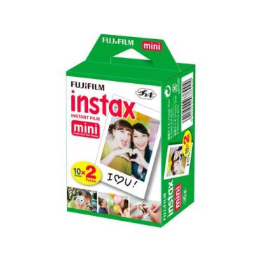 Imagem de Filme Instantâneo Fujifilm Instax Mini - Branco 20 Poses, 20