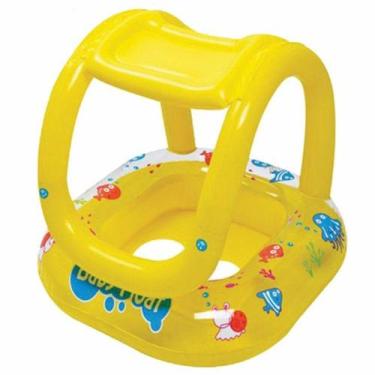Imagem de Bóia Inflável Infantil C/ Cobertura E Encaixe Para Pernas - Wellmix