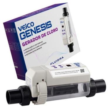 Imagem de Gerador Automático de Cloro GENESIS 15 gr/h Piscinas até 45.000 Litros