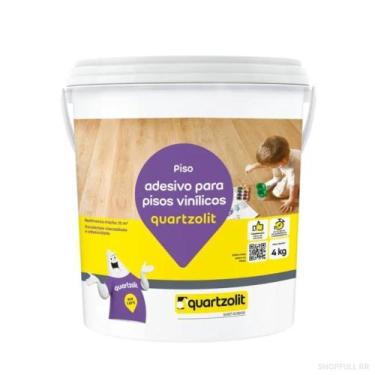 Imagem de Cola P/ Vinilico Quartzolit Branco 04Kg