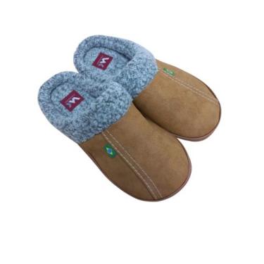 Imagem de Pantufa Chinelo WK Antiderrapante de material sintético Bordada, Amare
