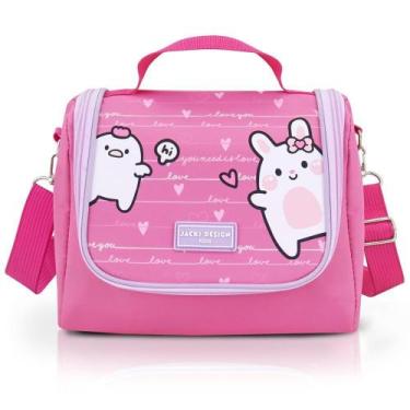 Imagem de Lancheira Térmica Infantil 4750 ml- Jacki Design, COELHINHA PINK