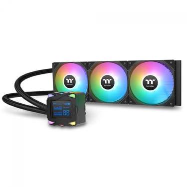 Imagem de Water Cooler Thermaltake LA360-S ARGB, 360mm, AIO LCD Display, Intel-A