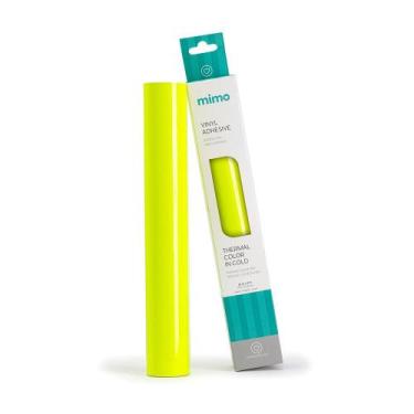 Imagem de Adesivo Vinil Thermal Color Frio Amarelo para Verde Mimo 30,5 x 61 cm 