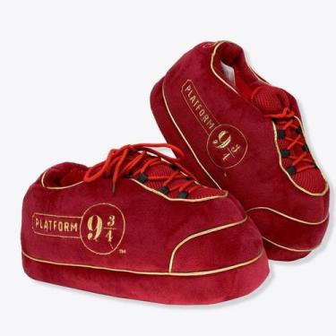 Imagem de Pantufa 3d sneaker plataforma 9 3/4 gg - harry potter - Warner Bros