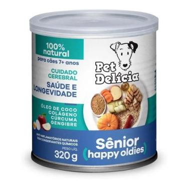 Imagem de Ração Úmida Pet Delícia Cães Sênior com Colágeno Frango 320g - Congrat