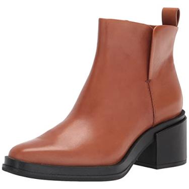 Imagem de Franco Sarto Bota de cano curto feminina Dalden, Conhaque, 5