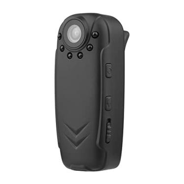 Imagem de lifcasual Gravador de vídeo multifuncional com câmera corporal vestível e visão noturna infravermelha de detecção de movimento para escritório de segurança residencial