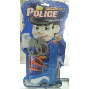 Imagem de Brinquedo Kit Policial 5 Peças -  C E C Comércio Importação