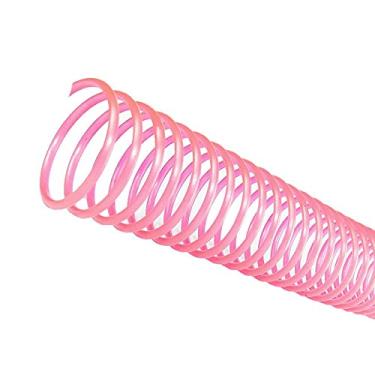 Imagem de Espiral para Encadernação Rosa 9 mm para 50 folhas 100un