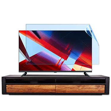 Imagem de Helikim Película de filtro de tela anti-luz azul para TV de 32 a 75 polegadas, protetor de tela de TV fosco antirreflexo/antirriscos para telas LCD, LED, OLED e QLED 4K HDTV, 49 polegadas (1075 x 604)