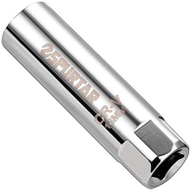 Imagem de Spurtar Soquete de vela de ignição de 14 mm 3/8" Drive de parede fina tomada de vela de ignição magnética - Design de 12 pontos compatível com BMW Mini motocicleta, carro, SUV, Mercedes, Nissan, Peugeot