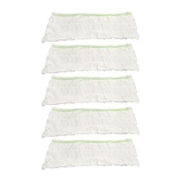 Imagem de menolana 5 peças de calcinha de malha descartável elástica para sauna caminhadas emergências para dormir, XL