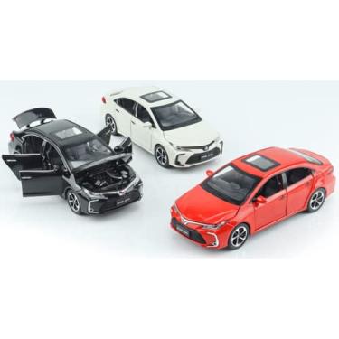 Imagem de Secura Home Carro Miniatura Corolla Branco