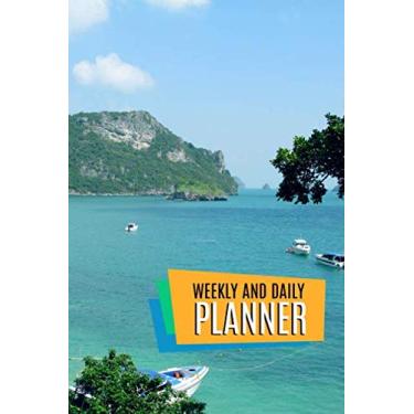 Imagem de Weekly and daily planner: Goal Organizer Monthly and Weekly Dated Agenda Book. To do List Pad, Personal Productivity Notepad, Day Schedule Organizer (Volume 12)