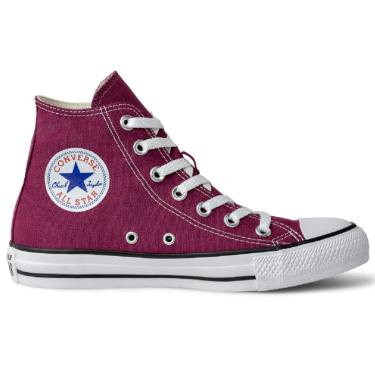 all star cano medio roxo