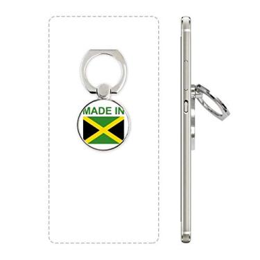 Imagem de Suporte de anel de telefone feito na Jamaica Country Love suporte de laço ajustável
