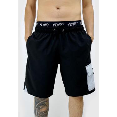 Imagem de Shorts Elástico Alkary Cargo  e Cinza-Masculino