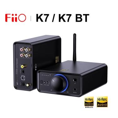 Imagem de FiiO K7 BT Equilibrado HiFi Desktop DAC Headphone Amplificador  AK4493S x 2  XMOS  XU208  PCM384kHz