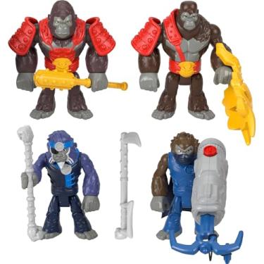Imagem de Imaginext Mundo Aventura Figura Pacote Gorilas e Macacos