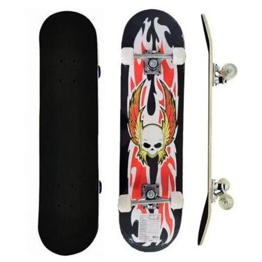 Imagem de Skate Skateboard Infantil Com lixa e Estampas Variadas