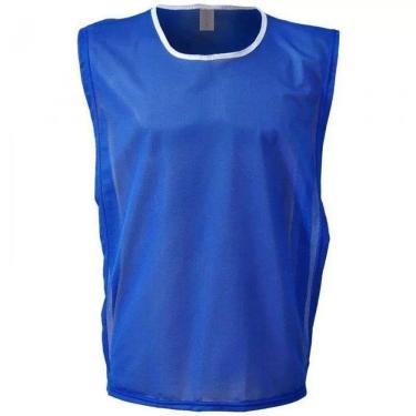 Imagem de Kit com 10 Coletes de Futebol na Cor Azul - TRB