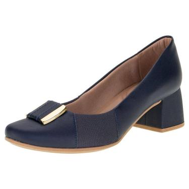 Imagem de Sapato Feminino Salto Grosso Usaflex Ak0303