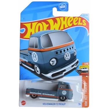 Imagem de Hot Wheels Volkswagen T2 Pickup, Hot Trucks 1/10 [Blue] 42/250