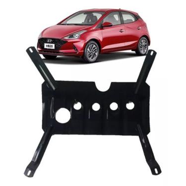 Imagem de Protetor Carter Peito De Aço Hyundai Hb20 Hb20s Hb20x 2022 até 2025 - 