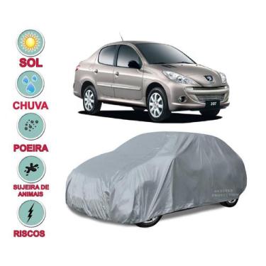 Imagem de Capa Cobrir Carro Peugeot 207 Sedan Impermeável Proteção - Bezzter