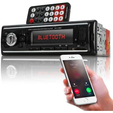 Imagem de Auto Radio Mp3 4x 60w Potencia Usb Sd Aux Bt Carro Bluetooth  - MCL MA