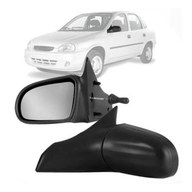 Imagem de Retrovisor Corsa Classic 94 95 96 97 98 99 00 01 02 2/4p - DFEB, Lado 