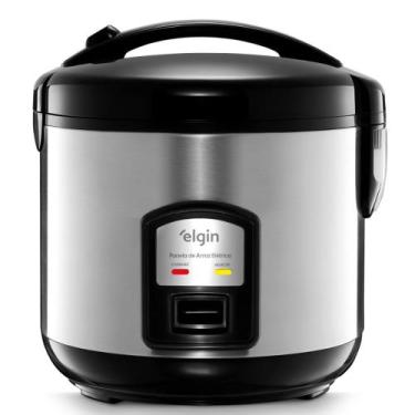 Imagem de Elgin Panela de Arroz Gran Rizzo, Preto, Inox, 110V