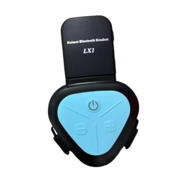 Imagem de AsrMyjcx Fones de Ouvido para Capacete de Motocicleta BT com Resposta Automática Fones de Ouvido Externos à Prova D'água para Capacete
